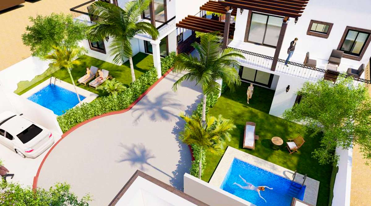 Four exclusive three-bedroom villas for sale, La Paz, Baja California Sur,  Mexico